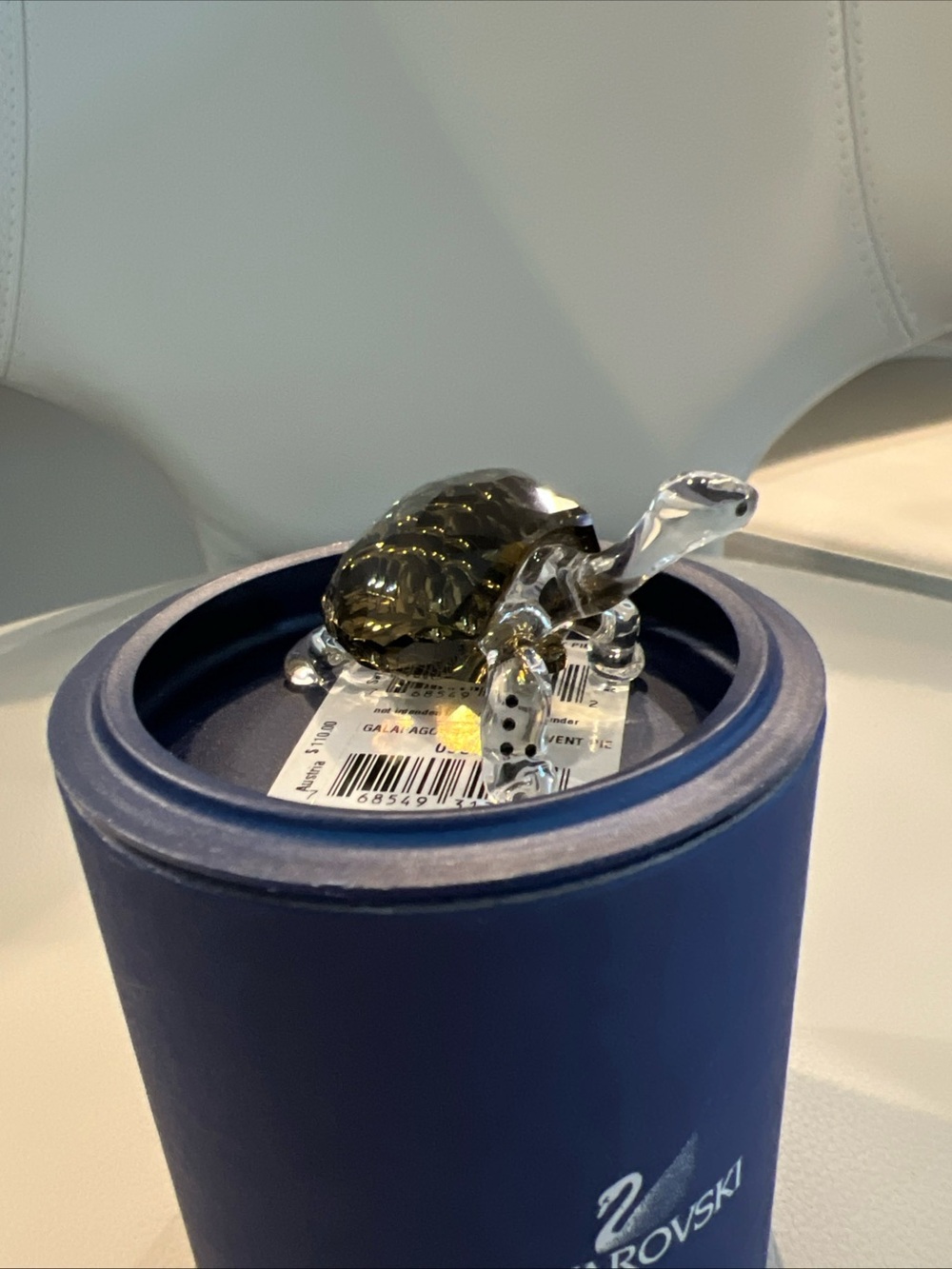 Swarovski 2010 Galapagos Tortoise Event Piece - Signed RARE